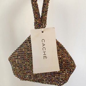 Cache Colorful Rhinestone Mini Bag